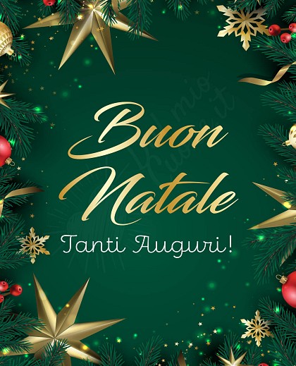 Buon Natale! Tanti Auguri (Immagine Nuova)