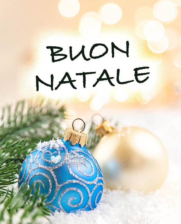Buon Natale con Pallina di Natale