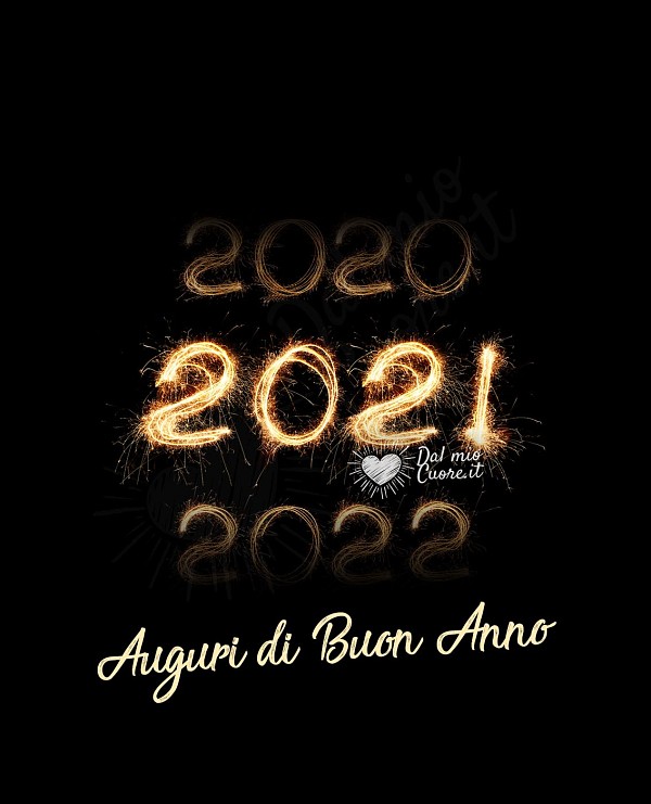 Auguri di Buon Anno 2021
