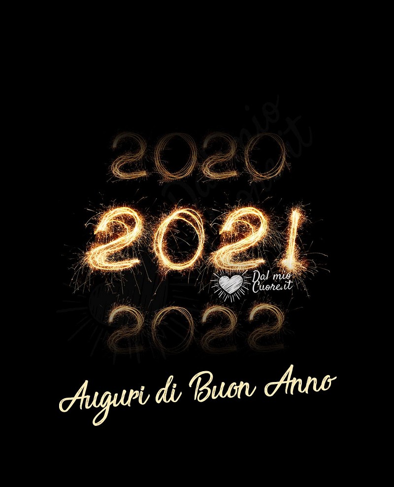 Auguri di Buon Anno 2021