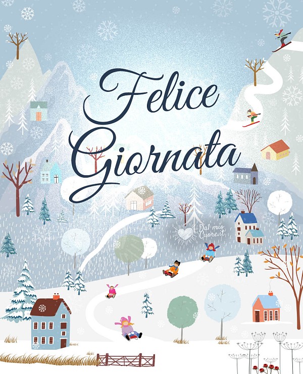 Felice Giornata (Paesaggio Invernale)