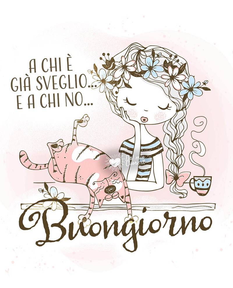 Buongiorno... A chi è già sveglio... e a chi no...