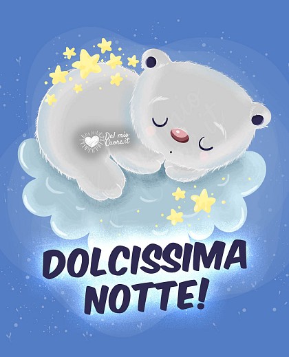 Dolcissima notte con orsetto