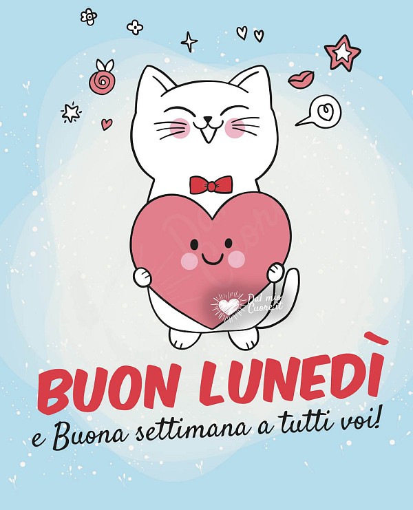Buon lunedì e buona settimana a tutti voi!