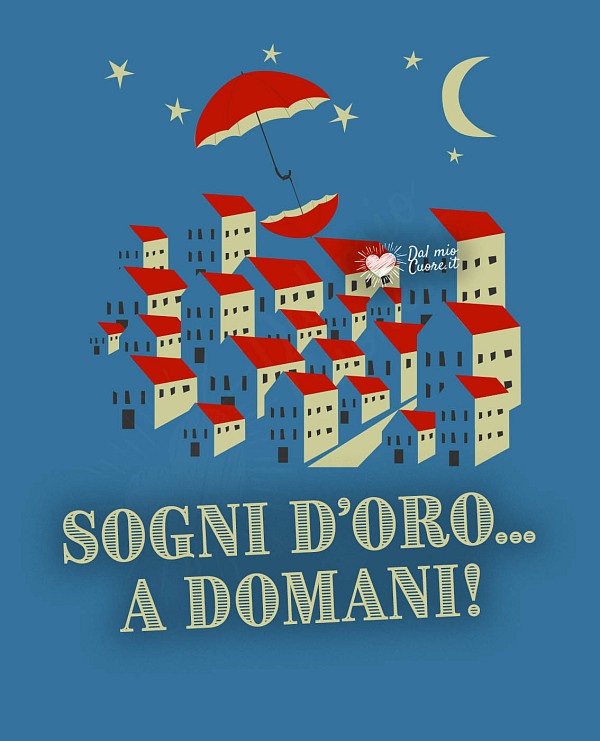 Sogni d'oro, a domani! Vintage