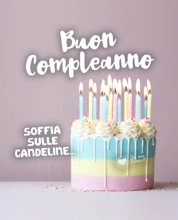 Soffia sulle candeline... Buon Compleanno