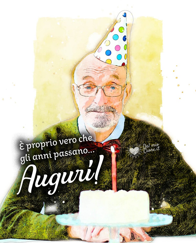 È proprio vero che gli anni passano... Auguri!