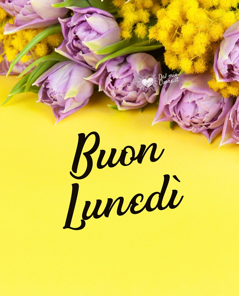 Buon lunedì floreale