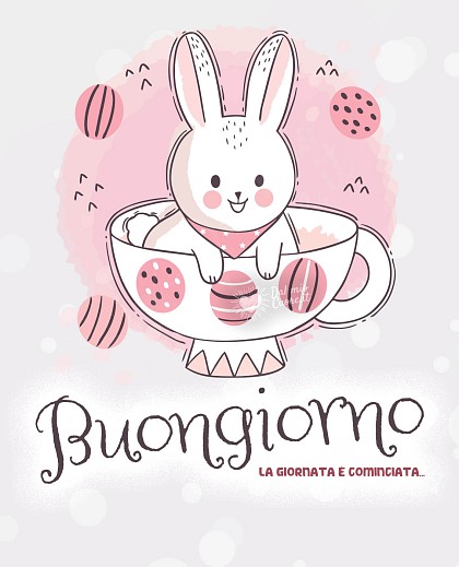 Buongiorno. La giornata è cominciata...