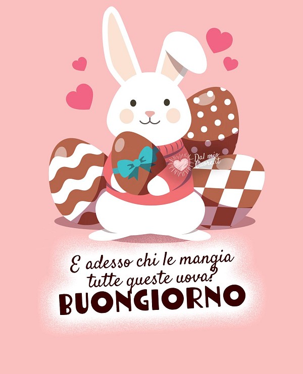 E adesso chi le mangia tutte queste uova? Buongiorno