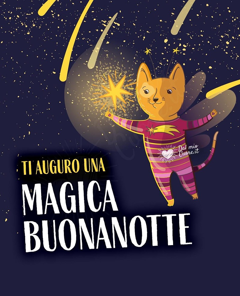 Ti auguro una magica buonanotte