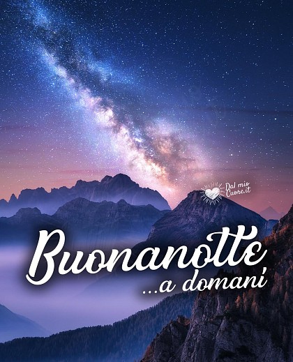 Buonanotte... a domani