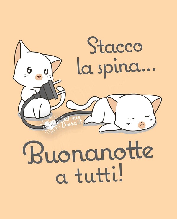 Stacco la spina... Buonanotte a tutti!