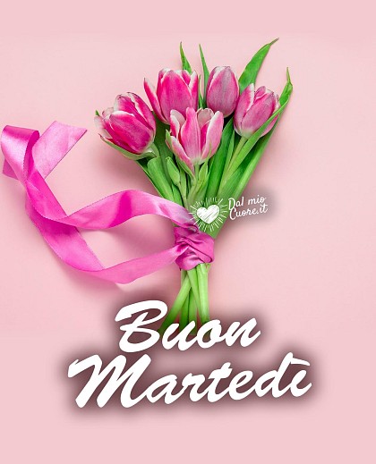 Buon martedi floreale