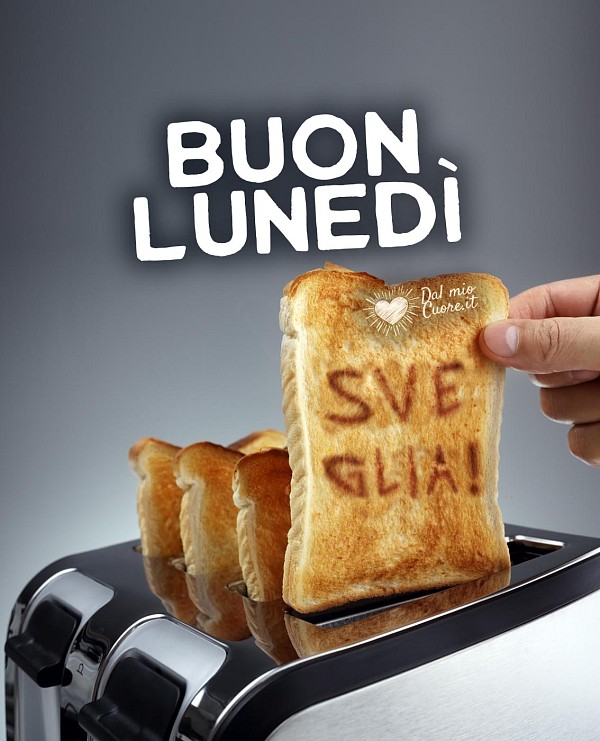 Sveglia! Buon lunedì divertente