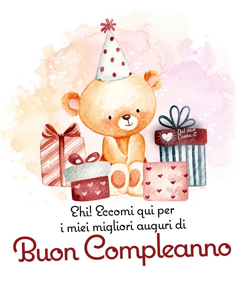 Ehi! Eccomi qui per i miei migliori auguri di Buon Compleanno