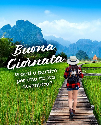 Pronti per una nuova avventura? Buona Giornata