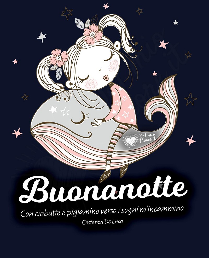Buonanotte Dolce: Con ciabatte e pigiamino verso i sogni m'incammino!