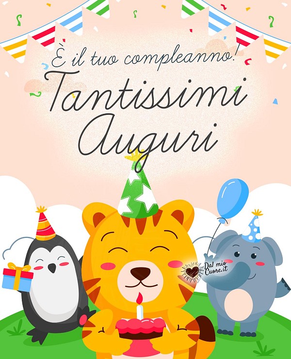 È il tuo compleanno! Tantissimi auguri
