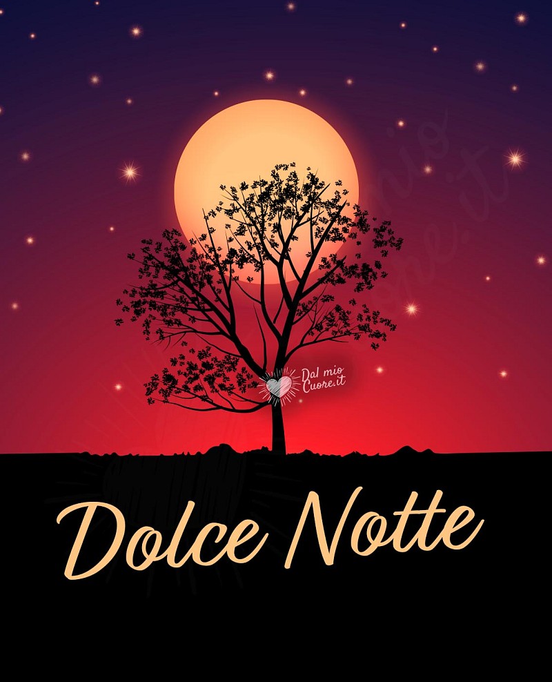 Dolce Notte con luna piena