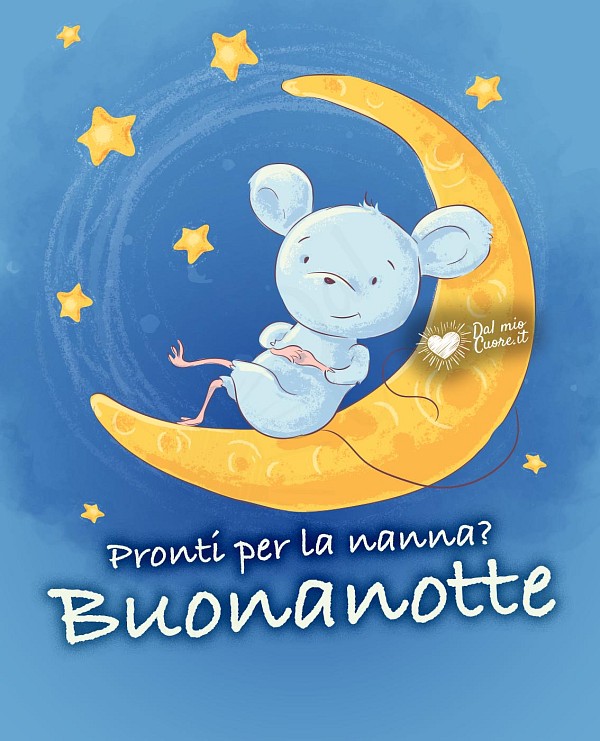 Pronti per la nanna? Buonanotte
