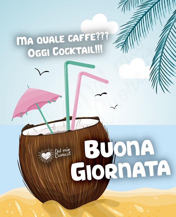 Ma quale caffè??? Oggi Cocktail! Buona Giornata