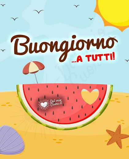 Buongiorno a tutti