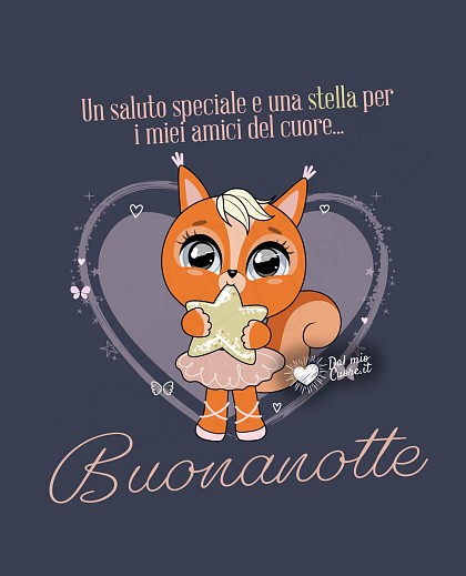 Un saluto speciale e una stella per i miei amici del cuore... Buonanotte
