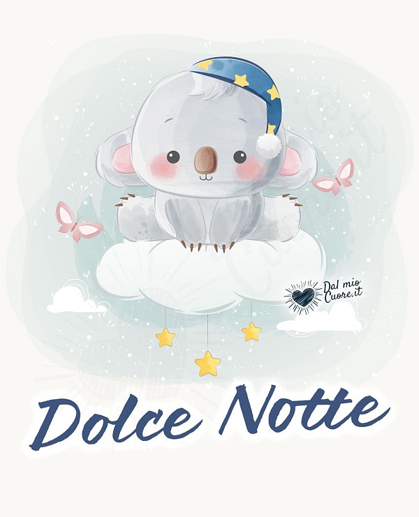Dolce notte con koala