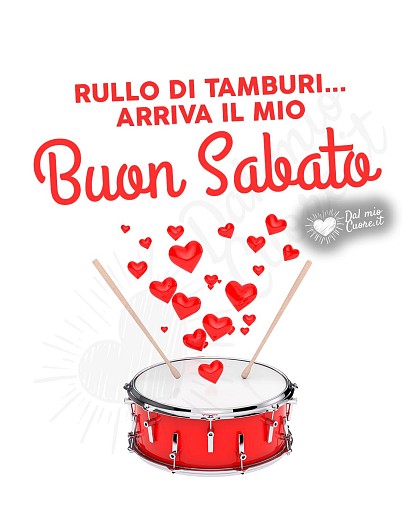Rullo di tamburi... arriva il mio Buon sabato