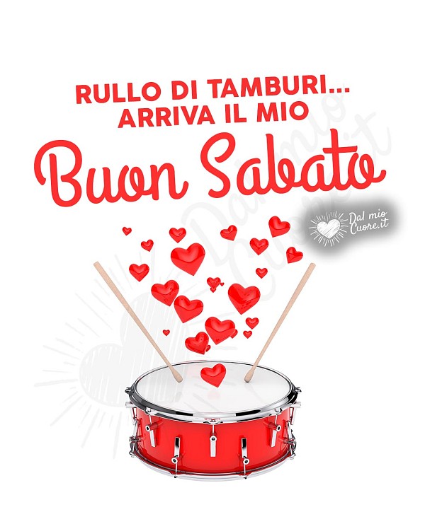 Rullo di tamburi... arriva il mio Buon sabato