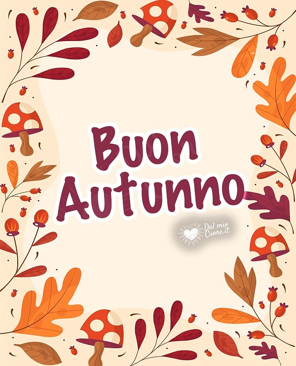 Buon autunno immagini