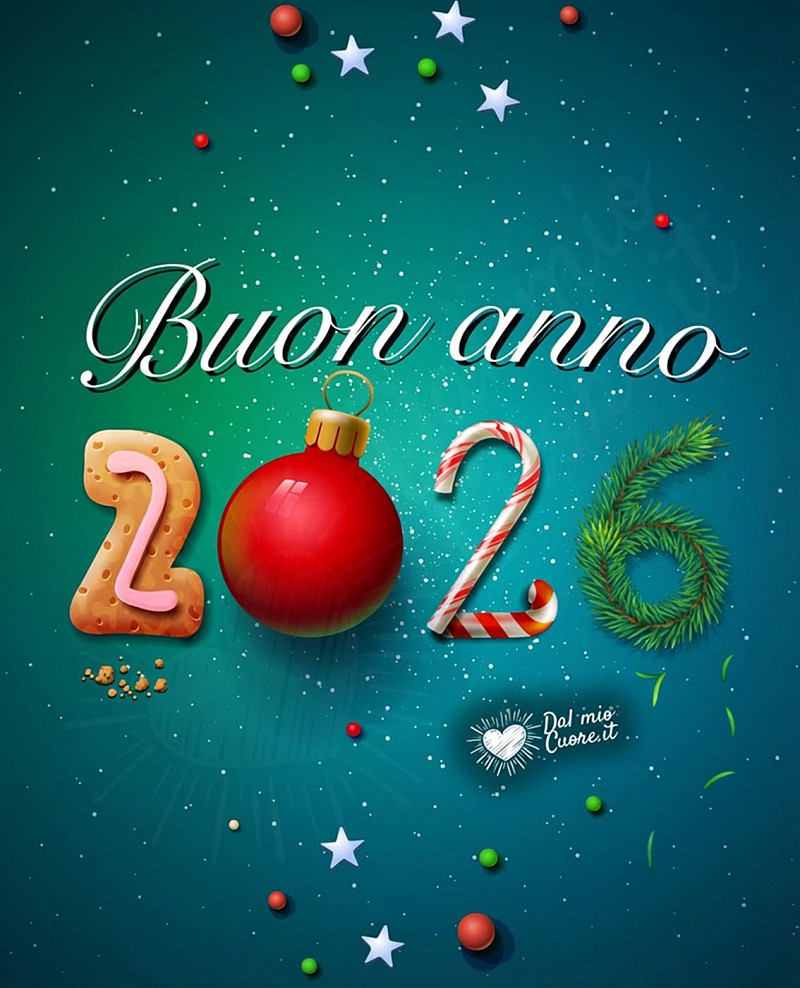 Buon anno 2026 Immagini