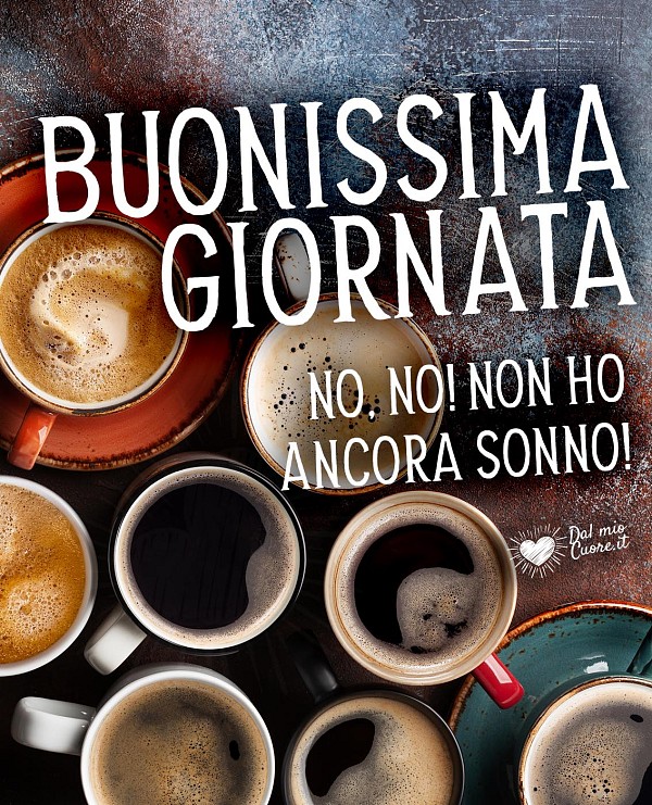 Buonissima giornata (Divertente)! No, no! Non ho ancora sonno!