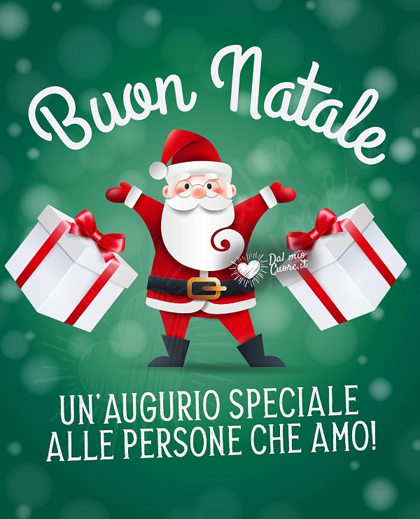 Immagini Buon Natale. Un augurio speciale alle persone che amo
