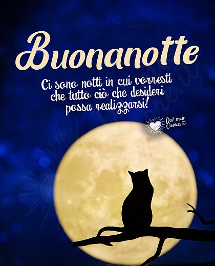 Buonanotte Frasi! Ci sono notti in cui vorresti che tutto ciò che desideri possa realizzarsi!