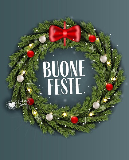 Immagini Buone Feste con Corona