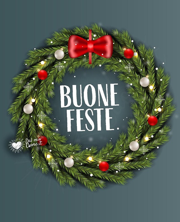 Immagini Buone Feste con Corona