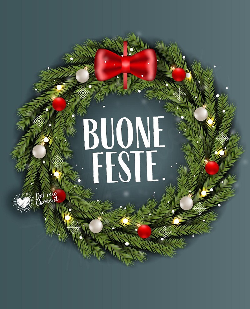 Immagini Buone Feste con Corona