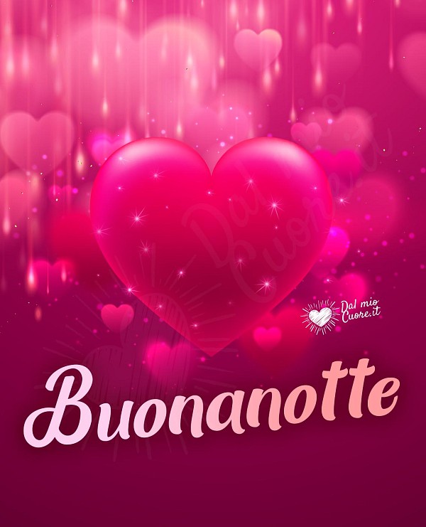 Immagini buonanotte con cuori e romantiche