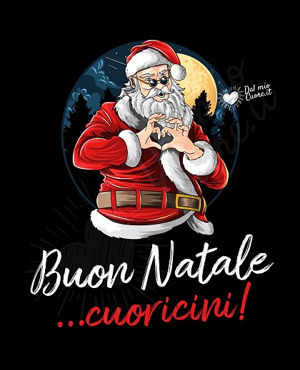 Buon Natale... cuoricini! Divertente