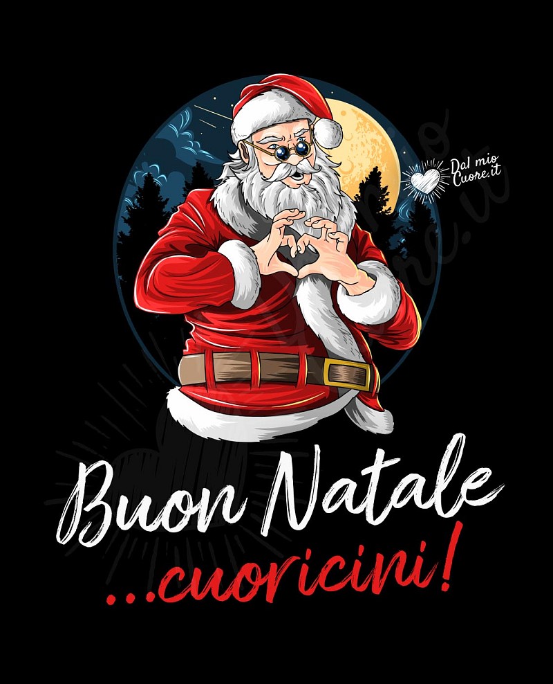 Buon Natale... cuoricini! Divertente