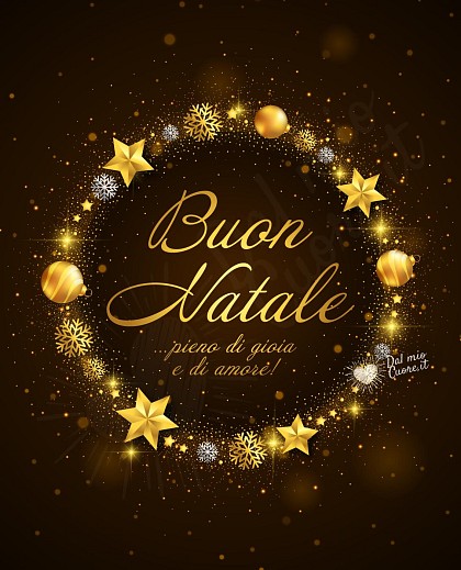 Buon Natale... pieno di gioia e di amore