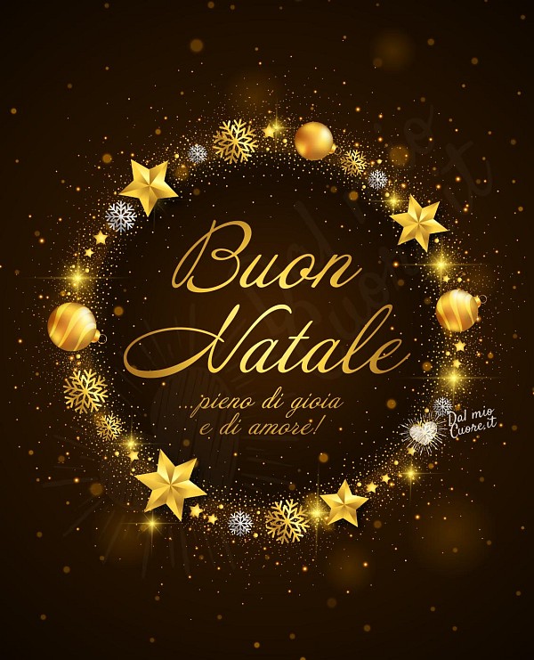 Buon Natale... pieno di gioia e di amore