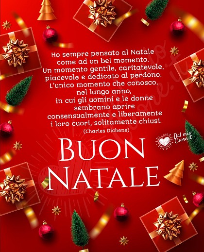 Buon Natale. Frase sulla bellezza delle feste natalizie