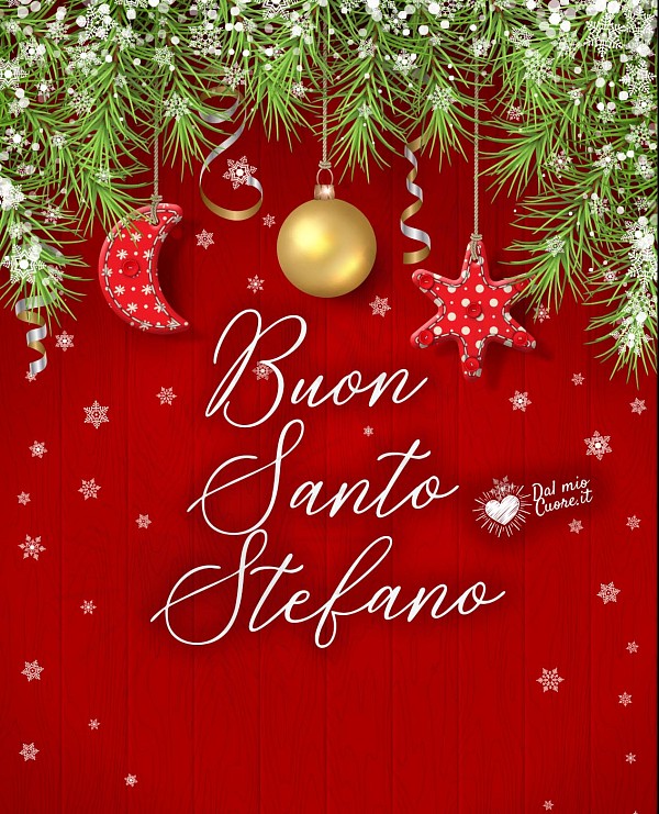 Buon Santo Stefano