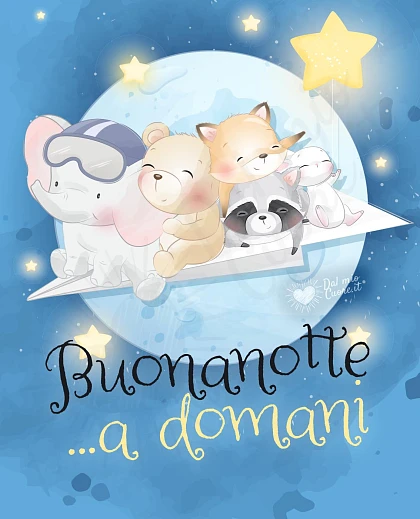 Buonanotte... a domani! (Amici animali sulla luna)