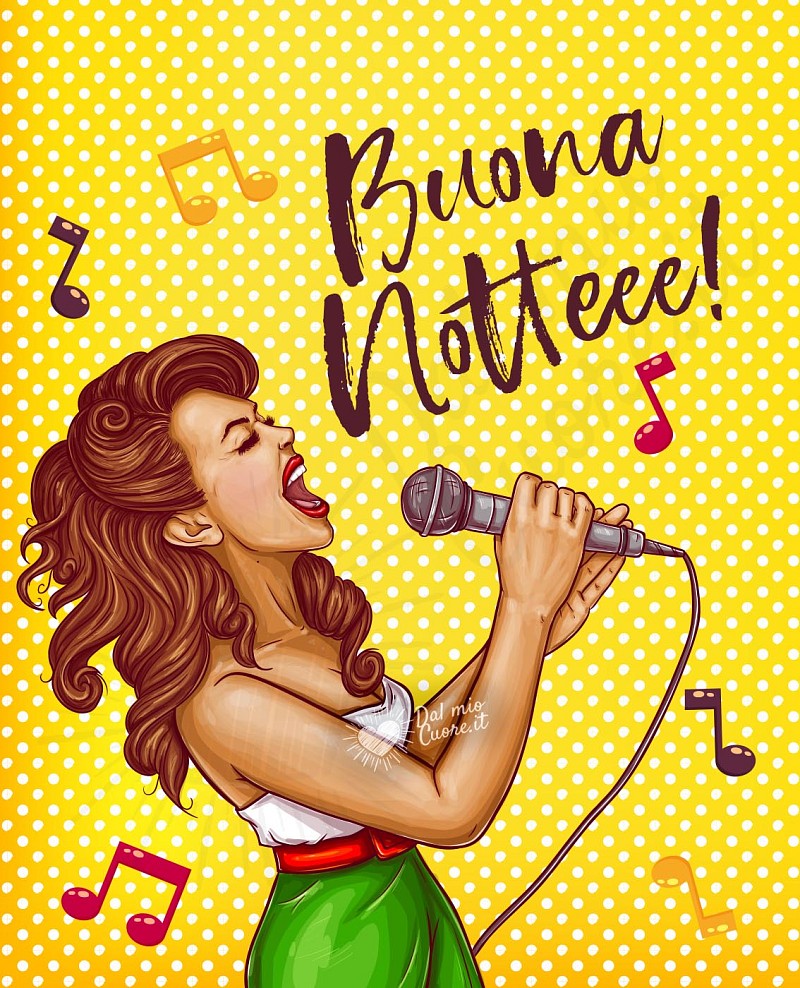 Buonanotte cantando!