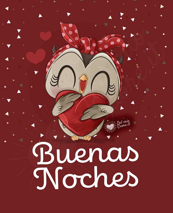 Buenas noches con un búho