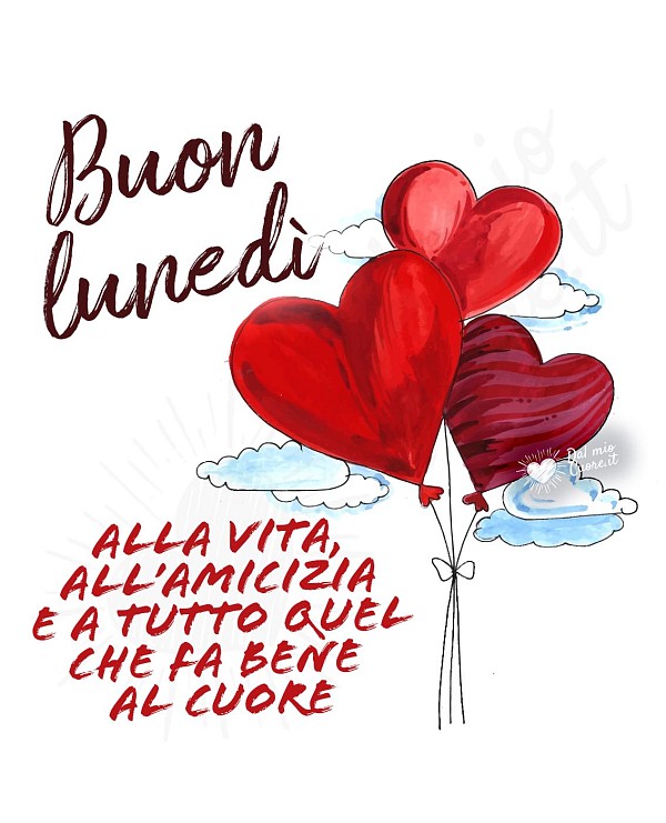Buon lunedì con frase molto bella